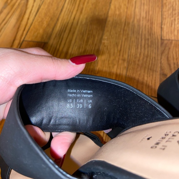 Call It Spring Block Heels - Picture 3 of 4